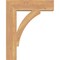 Ekena Millwork Thorton Block Smooth Bracket, Western Red Cedar, 3 1/2"W x 16"D x 20"H BKT04X16X20THR05SWR - alternate 2